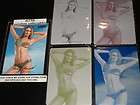 2009 SI SWIMSUIT PRINTING PLATE SET OF 4 BODY PAINT JULIE HENDERSON B9