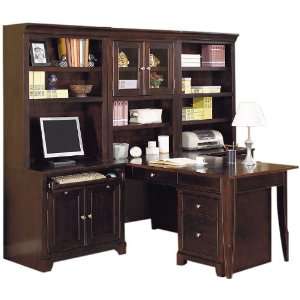   Espresso Modular Workcenter by Wilshire Furniture