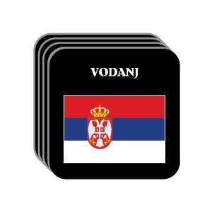  Serbia   VODANJ Set of 4 Mini Mousepad Coasters 