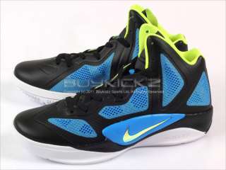 Nike Zoom Hyperfuse 2011 X Black/Luster Blue Basketball  