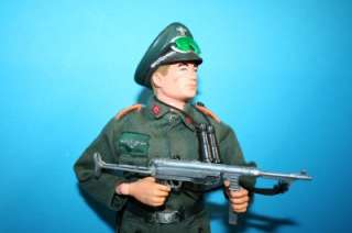 Vintage Action Man doll GERMAN officer soldier figure  