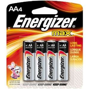   NEW ENERGIZER E91 BP4 MAX   1 4PK AA BATTERIES   AA4