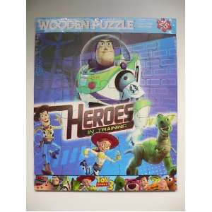    Toy Story 3 Heroes in Training 25 Piece Wooden Puzzle Toys & Games