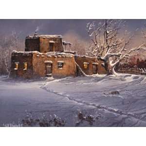  Ted Blaylock   Santa Fe Hideaway Giclee on Paper