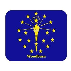  US State Flag   Woodburn, Indiana (IN) Mouse Pad 