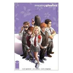  Glories issues #1,2,3,4 &5 (Morning Glories) Nick Spencer and Joe 