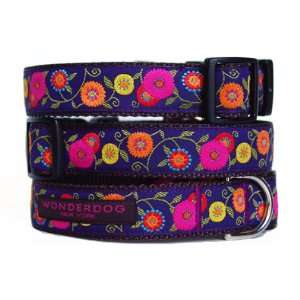  Jardin Collar   Aubergine   Medium 15 20 x 1 Pet 