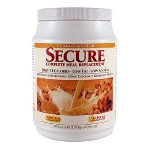  Secure Bottle Peanut Butter Flavor 30 Servings Health 