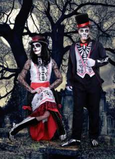 Demonia Spooky Bones Xray 220 Boots Heel Skeleton Glow in Dark Gothic 