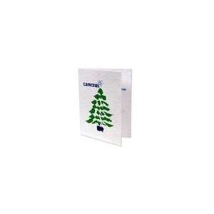  Min Qty 100 Seed Paper Holiday Cards, with Envelope 