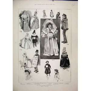   1892 Truth Toy Show Albert Hall Anne Boleyn Old Print