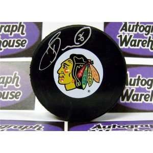  Dave Bolland Autographed/Hand Signed Hockey Puck (Chicago 