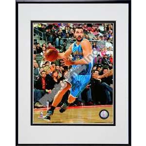 Photo File New Orleans Hornets Peja Stojakovic Framed And Matted Photo 