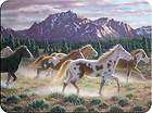ONE (1) ~RIVERS EDGE TEMPERED GLASS CUTTING BOARD~ ~HORSES~ NEW R 