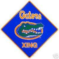 New Florida Gators  GATORS XING  Crossing Sign NCAA L  