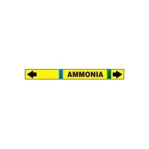 AMMONIA (BLANK) VAP LOW   IIAR Self Stick Pipe Markers   IIAR SS OD 2 