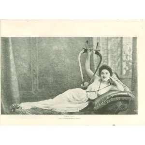  1896 Print Actress Valaurez Juniori 