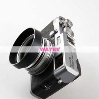LH X100 Black Metal Lens Hood 49mm AR X100 Adapter Ring For Fujifilm 