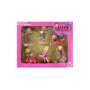  Disney Lizzie Mcguire 6 Pcs Figurine Playset Figures Toys 