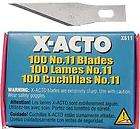 11 Bulk Pack Blades for X Acto Knives,100 per Box
