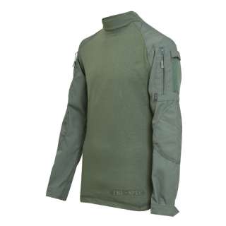 Tru Spec Combat Shirt OD Green 65/35 & CORDURA XS/R  