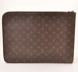 Vintage Authentic Louis Vuitton Document bag case monogram M774  