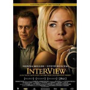  Interview Poster Movie German 27x40