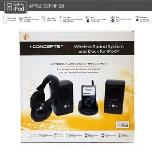    iConcepts Wireless Sound System and Dock for iPod Electronics