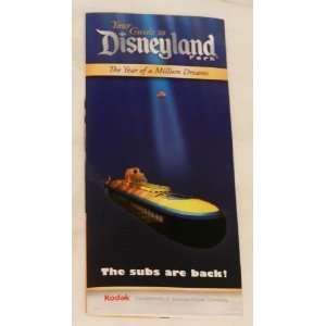   Finding Nemo Submarine Voyage Map/Guide Opening Day 