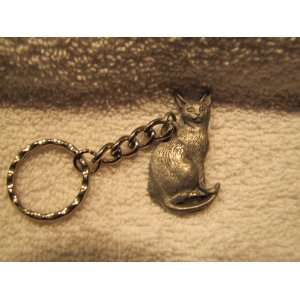  Pewter Keychain I Love My Abyssinian 