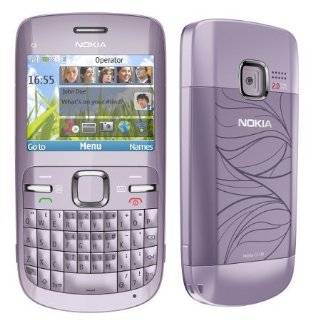 Nokia C3 Acacia (Purple) International Unlocked Phone No 