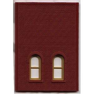  HO DPM 2 Story/2 Arch Window Wall (4) Toys & Games