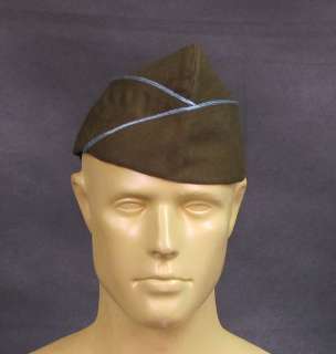 WWII Issue Garrison Cap  Infantry & Paratrooper Size US 7 1/4 