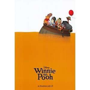  Winnie The Pooh Version A Movie Poster Double Sided 