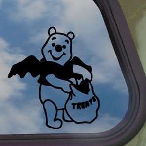  Disney Black Decal Winnie The Pooh Truck Window Sticker 