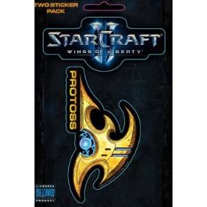     Starcraft II Wings of Liberty sticker Protoss Toys & Games