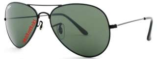Ray Ban Aviator RB 3025 l2823 Black Sunglasses  