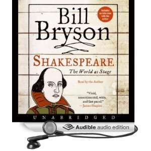    The World as Stage (Audible Audio Edition) Bill Bryson Books