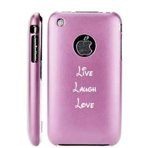  Apple iPhone 3G 3GS Light Pink E74 Aluminum Metal Back 