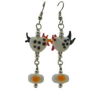  Chicken and Eggs Earrings Jewelry