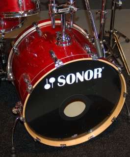 Sonor 8 piece drumset with hardware  