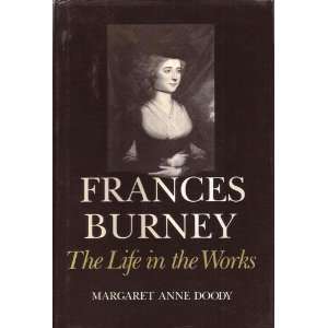  Francis Burney (9780813513096) Margaret Anne Doody Books