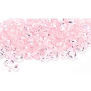   Bag of Teeney Clear Pink Acrylic Table Scatters Arts, Crafts & Sewing