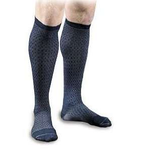 Activa H2463 Sheer Therapy Mens Herringbone Pattern Casual Socks 15 20 