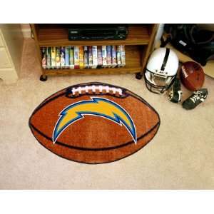    San Diego Chargers Football Mat (22x35)