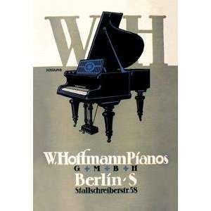  Vintage Art W. Hoffman Pianos   Berlin   00693 5