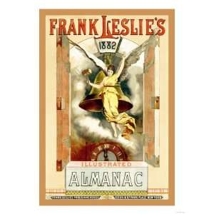  Frank Leslies Illustrated AlmanacAngel Bell Ringer, 1882 