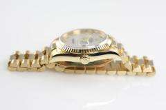 MENS ROLEX PRESIDENT DAY DATE 18K SOLID GOLD MOTHER OF PEARL ROMAN 