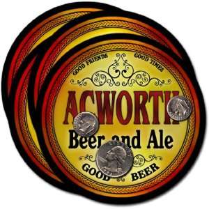  Acworth, GA Beer & Ale Coasters   4pk 