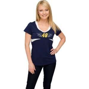  NASCAR Team Collection Jimmie Johnson Womens Chick Flick 